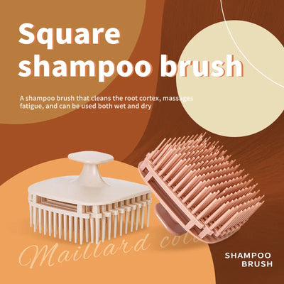 Silicone Scalp Shampoo and Body Massage Brush