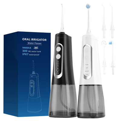 Portable Electric Water Flosser Teeth Cleaner Kit