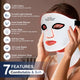 7-Color LED Photon Light Therapy Face and Neck Mask