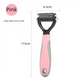 Dog and Cat Grooming Brush for Long Short and Curly Hair
