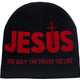 Windproof Letters Knitted Cold Weather Hat Unisex