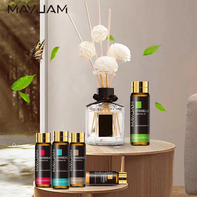 10ml Pure Plant Essential Oils for Diffuser Various Scents