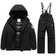Kids' 2-Piece Waterproof Ski Jacket and Pants Set