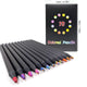 7-in-1 Rainbow Multicolor Wood Pencils 10-Pack