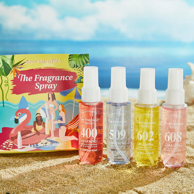 Digital Perfume Alcohol-Free Hair and Body Fragrance Spray 4-Pack