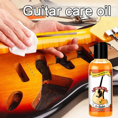 Guitar Fretboard Oil and Cleaning Kit with Cloth