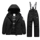Kids' 2-Piece Waterproof Ski Jacket and Pants Set