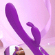2-in-1 Rabbit Clitoral and Vaginal Vibrator