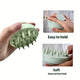Silicone Scalp Shampoo Brush and Body Massage Bath Brush