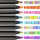 7-in-1 Rainbow Multicolor Wood Pencils 10-Pack