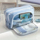 Kawaii Multi-Layer Pencil Case Large Capacity Pen Pouch