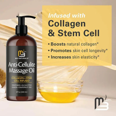 Collagen Stem Cell Anti-Cellulite Firming Massage Oil 240ml