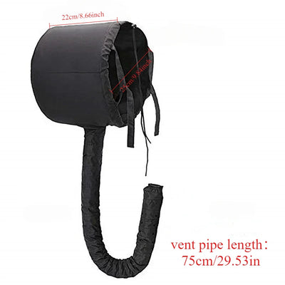 Portable Hair Bonnet Dryer Cap Steamer for Oil Treatments
