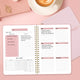 Spiral A5 Undated Weekly Planner Notebook Agenda