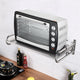 Stainless Steel Wall-Mounted Microwave Oven Shelf Rack