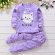 Baby Girls' Cotton Cartoon Pajama Set Ages 0-5