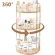3-Tier Rotating Clear Makeup and Skincare Organizer