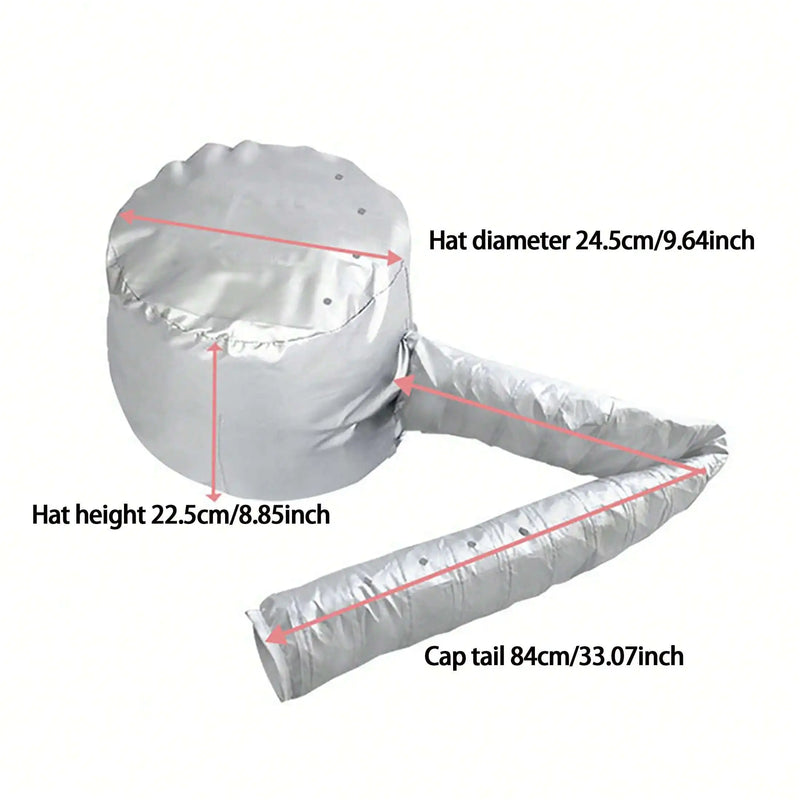 Soft Hooded Bonnet Cap for Natural Curly Hair Conditioning