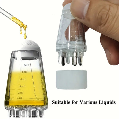Mini Scalp Oil Applicator Comb with Roller Ball Massage