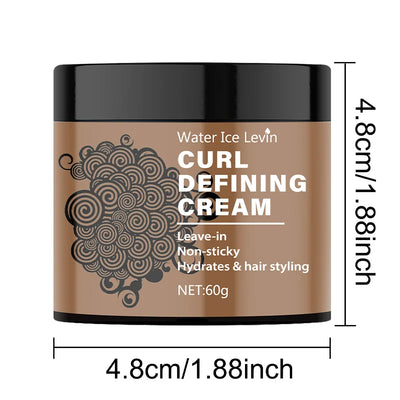 Sulfate-Free Curl Defining Cream Anti-Frizz Moisturizing