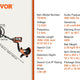VEVOR 10-Inch Waterproof Metal Detector with LCD Display