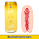 Hidden Canned Male Masturbator Compact Design