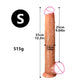42cm Ultra-Long Realistic Silicone Dildo Suction Cup