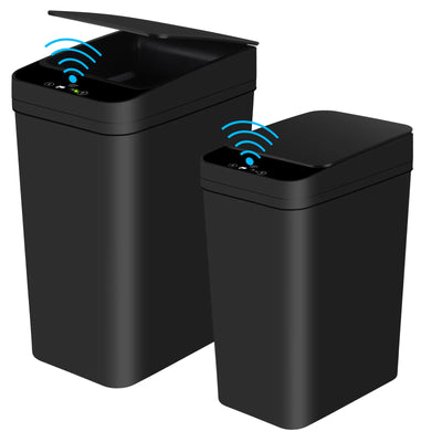 Automatic Touchless Motion Sensor Trash Can 2-Pack
