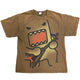 Kawaii Y2K Oversized Funny Print Retro Tee