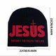 Windproof Letters Knitted Cold Weather Hat Unisex
