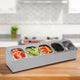 Stainless Steel Countertop Spice Rack and Pan Organizer