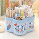 Rotating Desk Organizer Pen Holder and Cosmetic Box