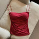 Women's Fitted Thin-Strap Camisole Tank Top