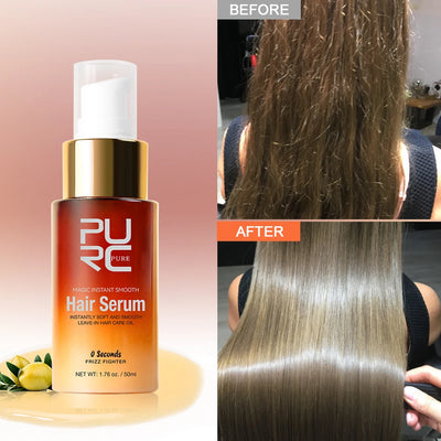 Anti-Frizz Hair Oil Serum Leave-In