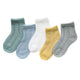 Infant Baby Socks 5-Pack Cotton Mesh Ages 0-2