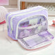 Kawaii Multi-Layer Pencil Case Large Capacity Pen Pouch