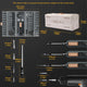 Magnetic Precision Screwdriver Repair Kit for Electronics