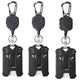 Retractable Badge Reel Clip and ID Holder