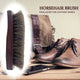 Premium Horsehair Leather Shoe Polishing Brush