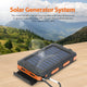 20000mAh Solar Power Bank with Flashlight Waterproof