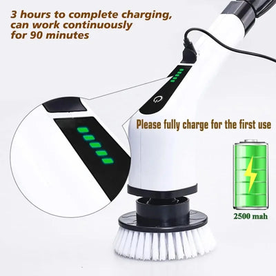 Multifunctional Electric Rotating Cleaning Brush Set