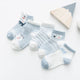 Infant Baby Socks 5-Pack Cotton Mesh Ages 0-2
