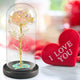 LED Eternal Rose Glass Flower Gift for Women