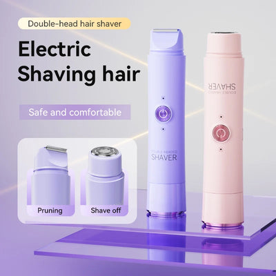 Rechargeable Double Head Electric Epilator for Women Body