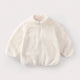 Kids' Solid Color Plush Warm Casual Coat Jacket