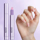 1/2pc 3In1 Nail Cuticle Oil Pen with Nutritional Oil Nail Cuticle Pusher Dead Skin Remover Nourishing Manicure Nail Care Oil Pen