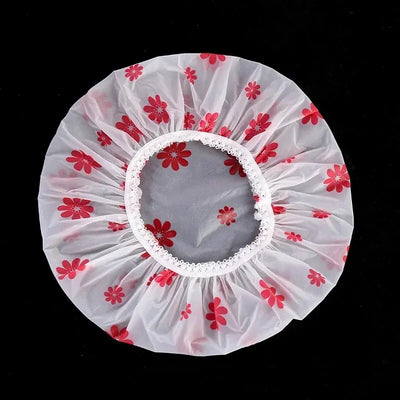 Thickened Waterproof Shower Cap for Women Spa and Salon