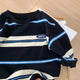 Kids' Striped Long Sleeve Cotton Top Ages 2-7