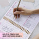 Tree Pattern Spiral Weekly Planner and Notebook 2026