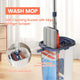 Clean and Dirty Water Separation Mop and Bucket Set